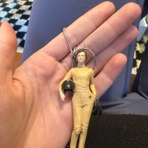 CHANEL Beige and Silver Necklace